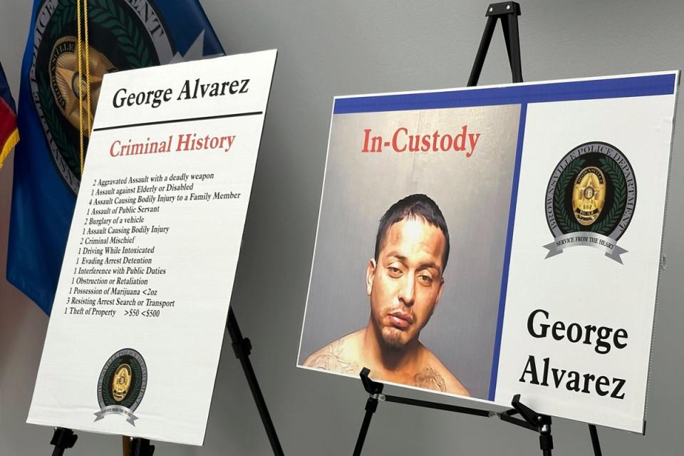 George Alvarez has now been found guilty in the eight deaths outside the migrant shelter. He faces up to 160 years in prison (AP)