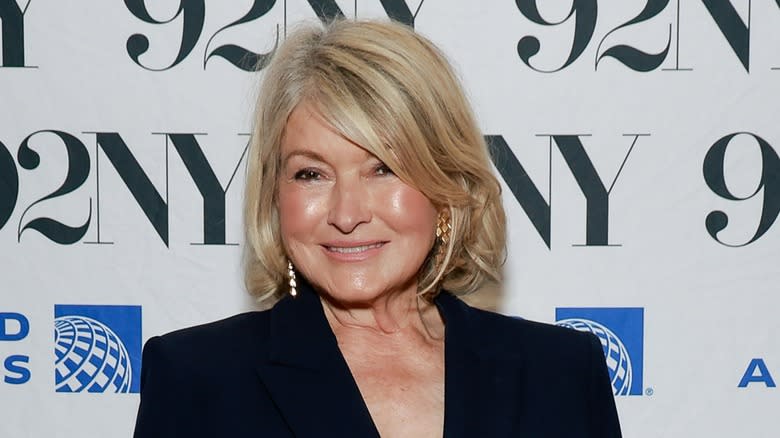 Martha Stewart smiling