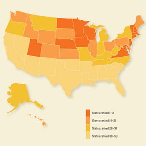 Did your state make the grade?