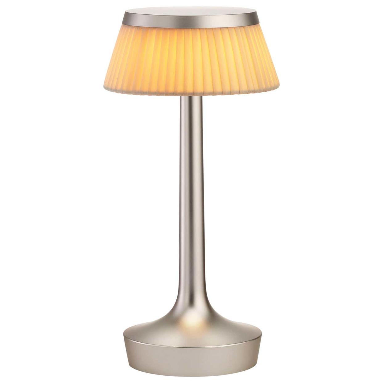 <p><a href="https://go.redirectingat.com?id=74968X1596630&url=https%3A%2F%2Fwww.1stdibs.com%2Ffurniture%2Flighting%2Ftable-lamps%2Fflos-bon-jour-unplugged-matte-chrome-lamp-w-cloth-crown-philippe-starck%2Fid-f_11240223%2F%3FallowUniversalLink%3Dno%26gad_source%3D1%26gclid%3DCj0KCQjw_qexBhCoARIsAFgBlev2zc9aJpy-fYpmJhn3ekiqUzW3e6irpqYPtml7zNkqlXWTBOy0wdgaAmaqEALw_wcB%26gclsrc%3Daw.ds&sref=https%3A%2F%2Fwww.townandcountrymag.com%2Fstyle%2Fhome-decor%2Fg60540050%2Fbest-cordless-lamps%2F" rel="nofollow noopener" target="_blank" data-ylk="slk:Shop Now;elm:context_link;itc:0;sec:content-canvas" class="link rapid-noclick-resp">Shop Now</a></p><p>Bon Jour Matte Chrome Lamp </p><p>1stdibs.com</p><p>$520.00</p><span class="copyright">1st Dibs</span>