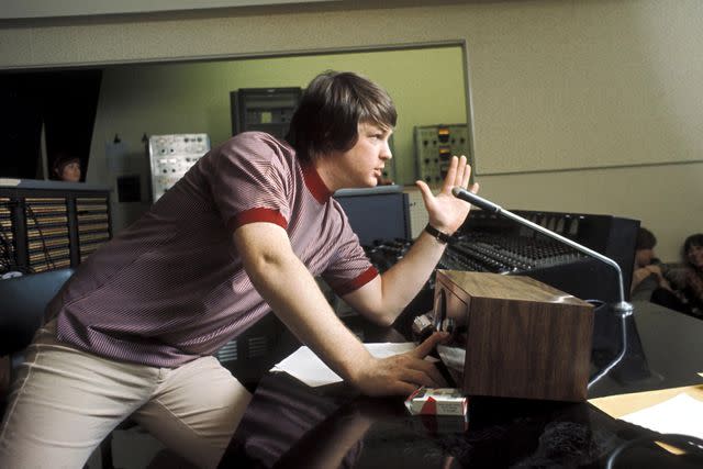 <p>Michael Ochs Archives/Getty</p> Brian Wilson of The Beach Boys in Los Angeles in 1966