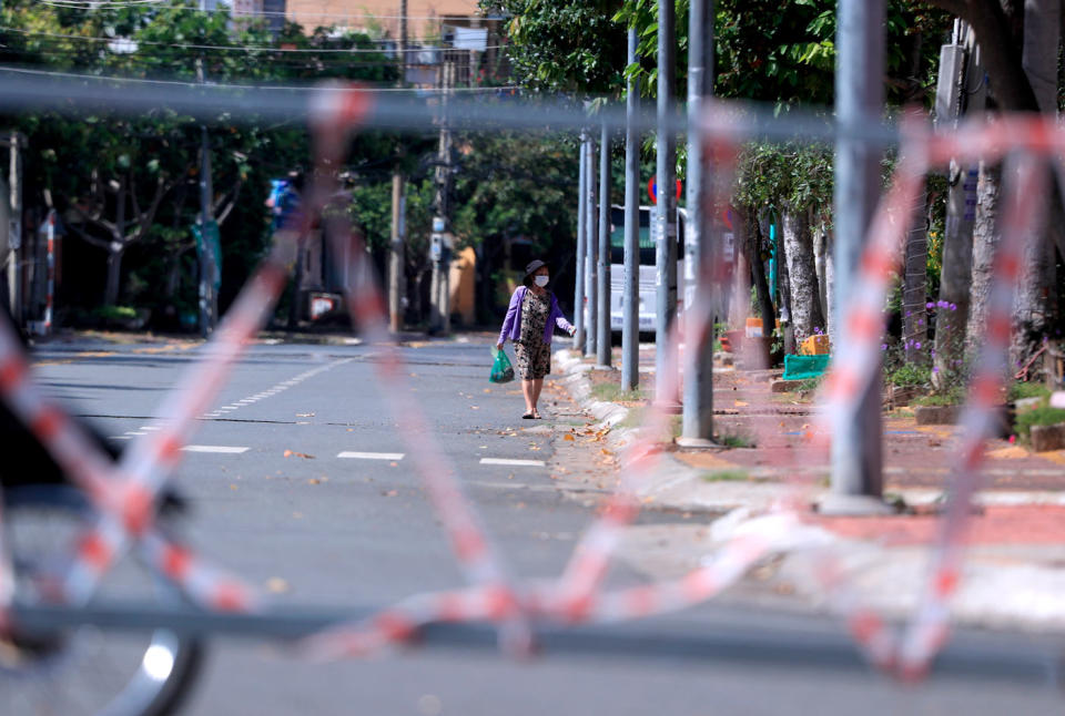 A man has been jailed for five years in Vietnam after breaking strict coronavirus restrictions and infecting people. Source: AP