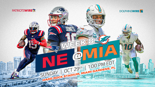 Sunday Night Football Miami Dolphins at New England Patriots free