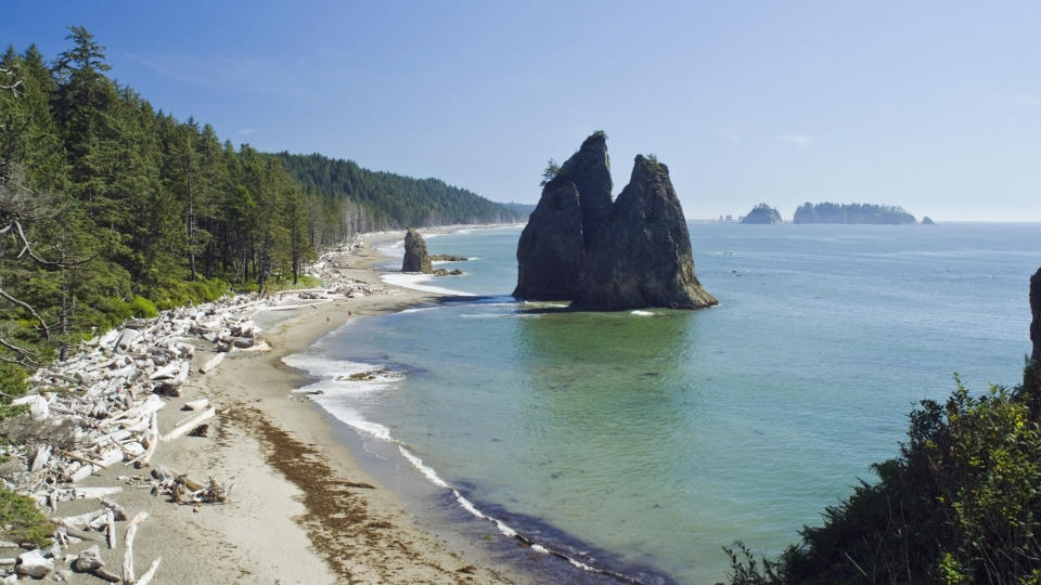 Rialto Beach in Olympic National park