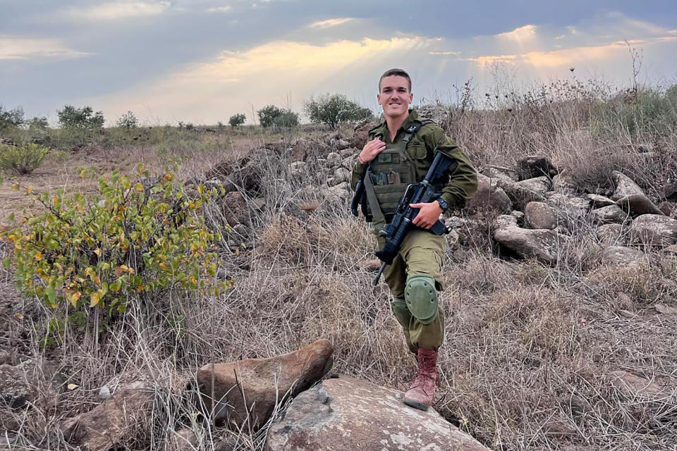 IDF reservist LeRoi Taljaard. (Courtesy of LeRoi Taljaard )