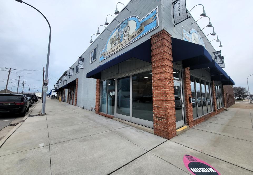 The former Knowlton Ice Museum, pictured on Tuesday, March 19, 2024, is being leased by the city of Port Huron as part of a kids museum effort. The Discovery City Kids Museum is slated to open up sometime next fall.