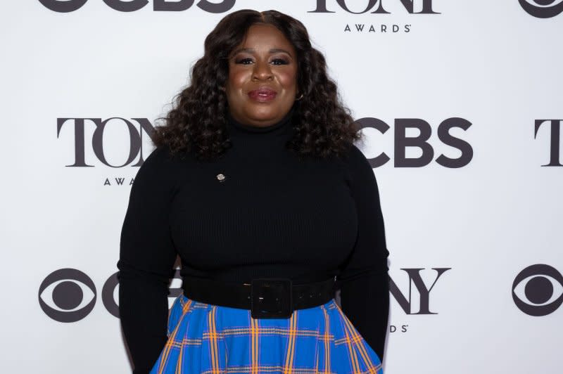 Uzo Aduba arrives at the 75th Annual Tony Awards Meet the Nominees Press Day in 2022 at the Sofitel New York in New York City. File Photo by Gabriele Holtermann/UPI