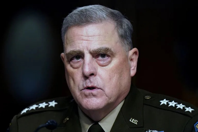 El jefe del Estado Mayor Conjunto de Estados Unidos, general Mark Milley