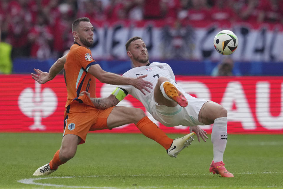 Austria beats Netherlands 32 to reach knockout stage of Euro 2024 as