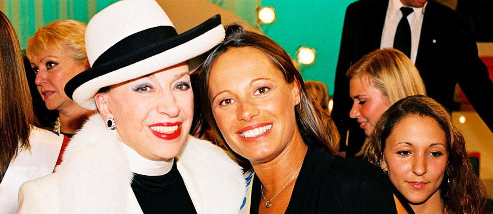 Geneviève de Fontenay et Nathalie Marquay, ici en 2002.
