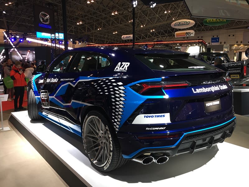 LAMBORGHINI URUS裝著使用TOYO PROXES系列高性能胎款。