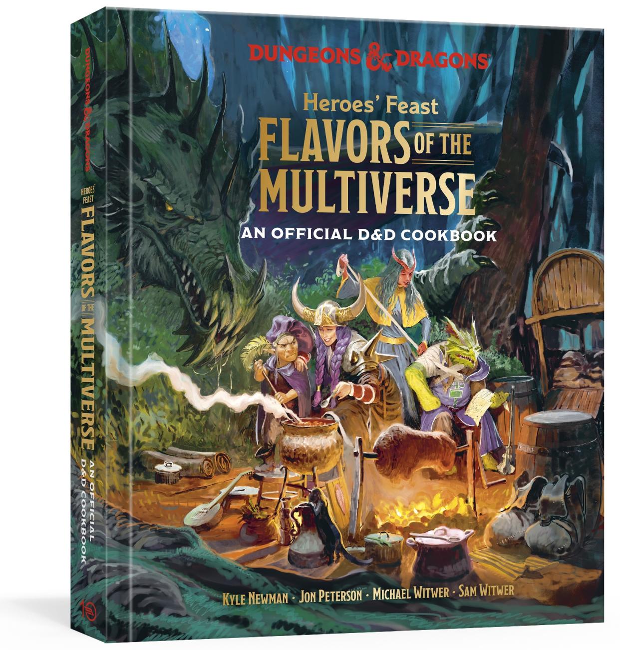 Heroes’ Feast Flavors of the Multiverse, by Kyle Newman, Jon Peterson, Michael Witwer, and Sam Witwer, (Wizards of the Coast LLC)