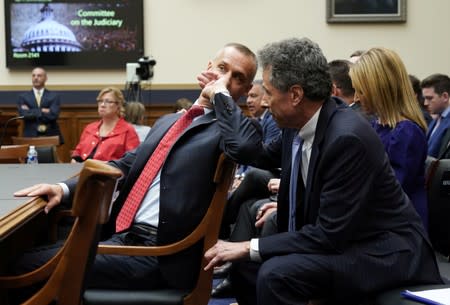 Corey Lewandowski testifies before the U.S. House Judiciary Committee's impeachment investigation hearing on Capitol Hill in Washington