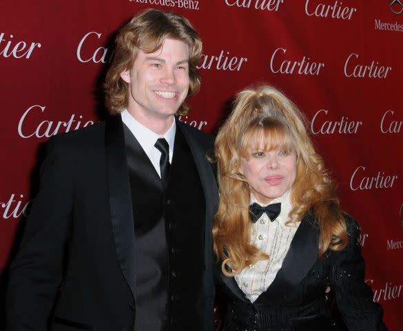 <p>Barry King/FilmMagic</p> Charo and Shel in 2013.