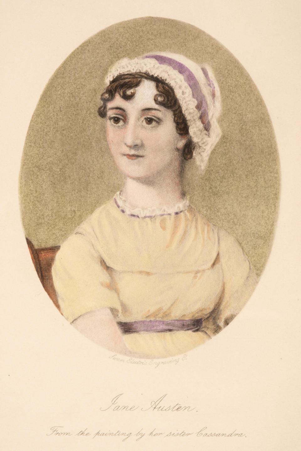 Jane Austen es una de las mejores novelistas de Gran Bretaña (Dominic Winter Auctions/PA)