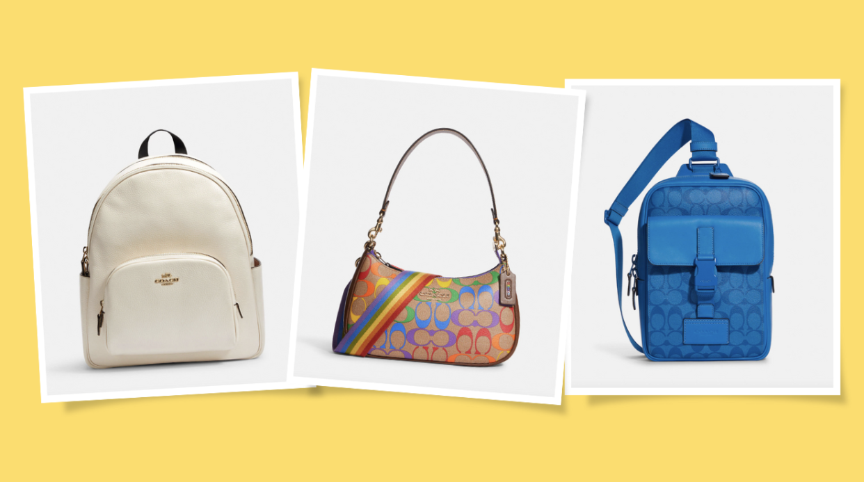 Coach Outlet's sale finds of the week, starting at $29. (Photos via Coach Outlet)