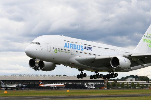 boeing a380 airbus