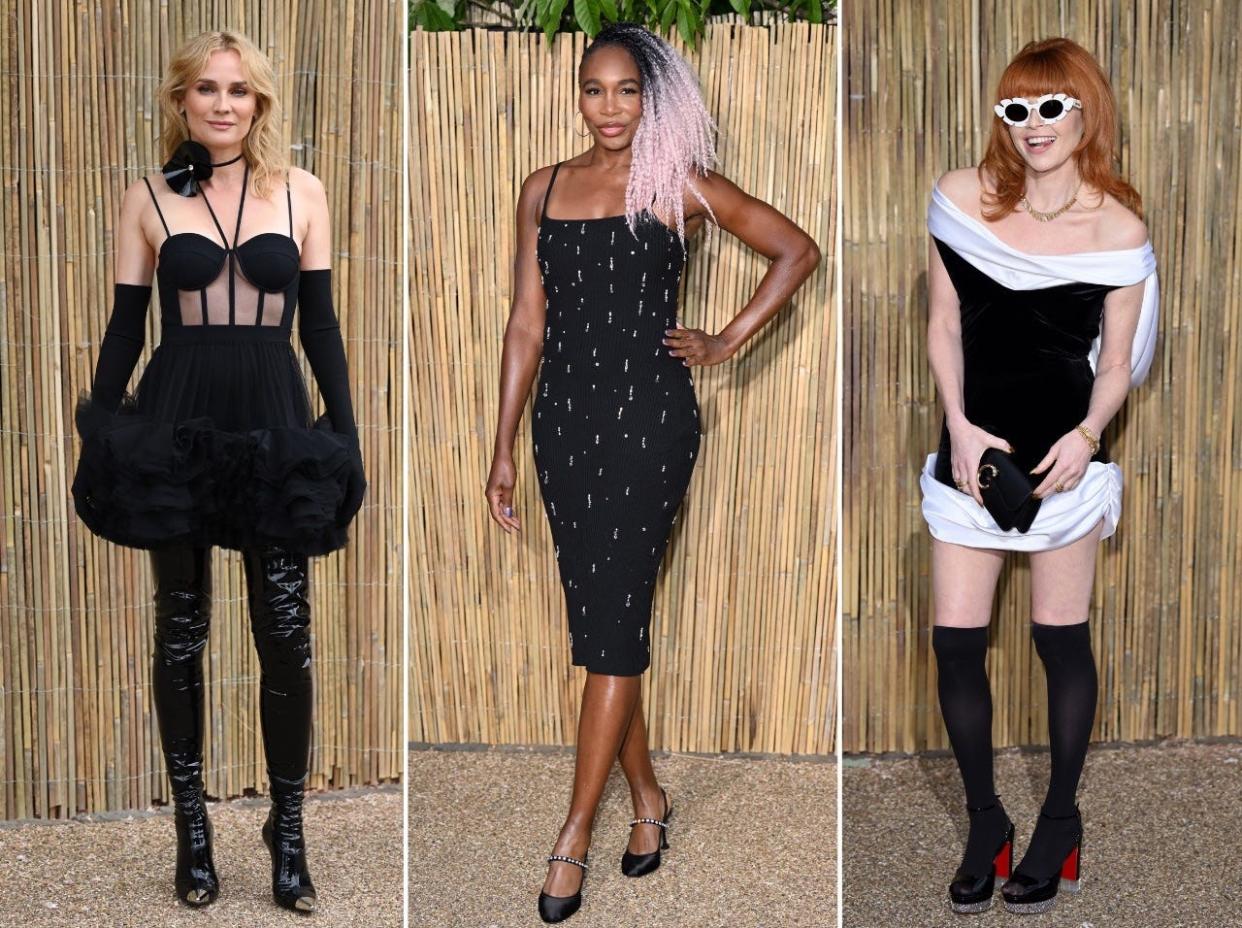 Diana Kruger, Venus Williams, and Natasha Lyonne at the Serpentine Gallery Summer Party 2023 on June 27, 2023 in London, England.