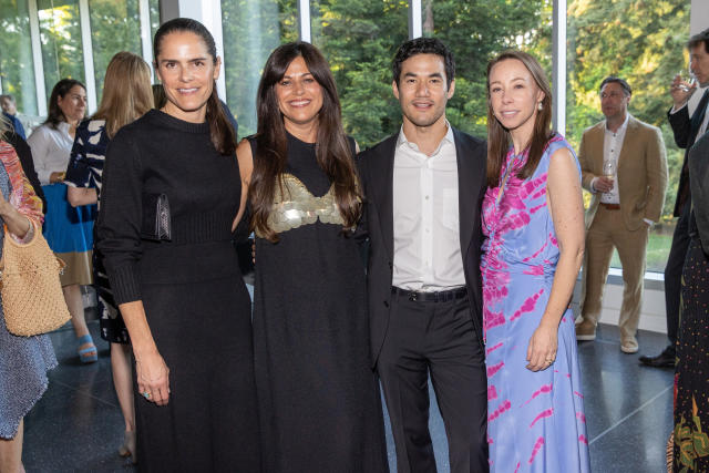SEATTLE, WASHINGTON - MAY 18: (L-R) Deniz Anders, Gigi Ganatra, Joseph Altuzarra, and Ricki De Sole attend the SAMS Spring Into Art With Joseph Altuzarra fashion event at Seattle Asian Art Museum on May 18, 2023 in Seattle, Washington. (Photo by Mat Hayward/Getty Images for Nordstrom)