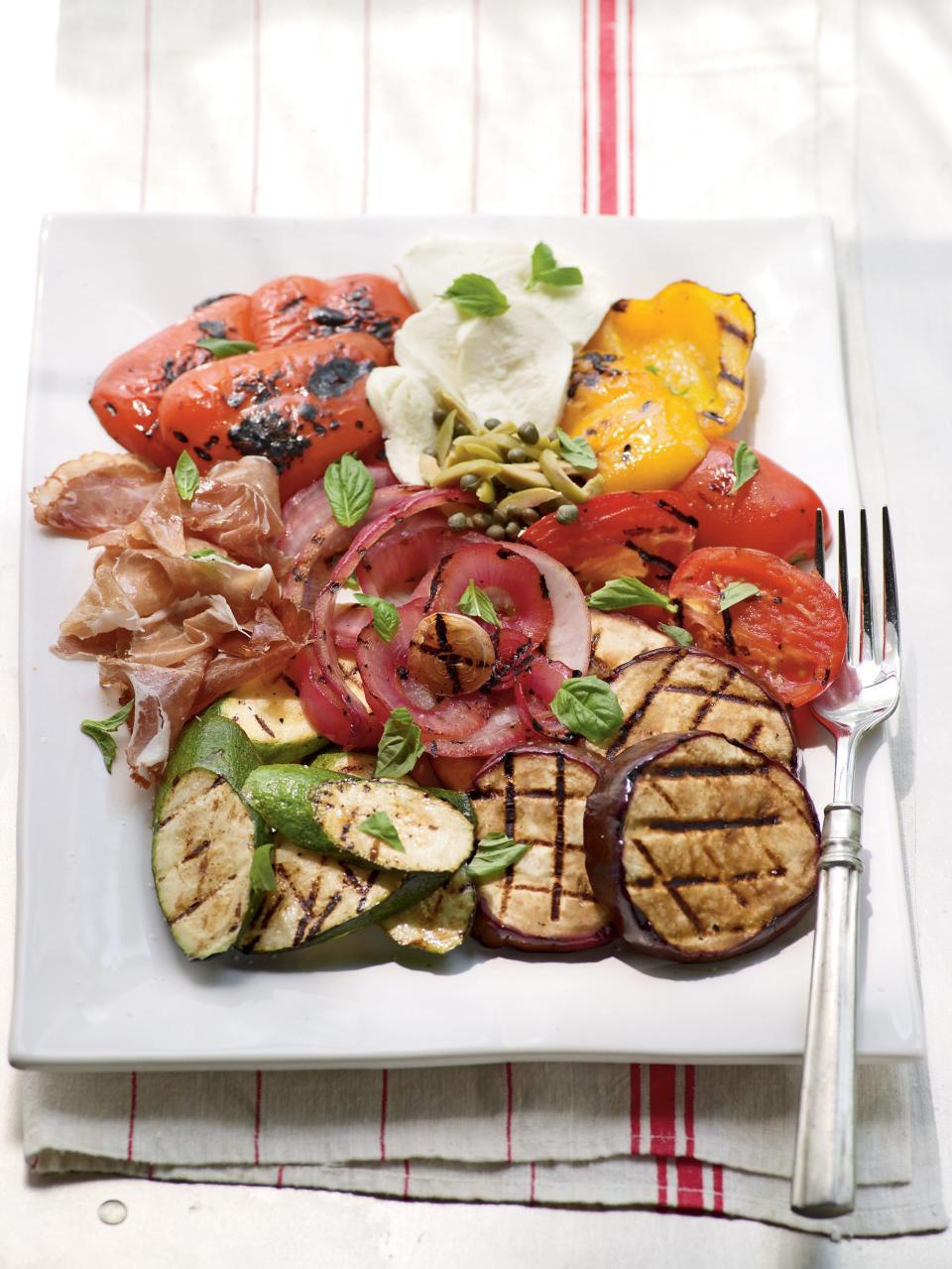 Fire-Seared Antipasto Platter