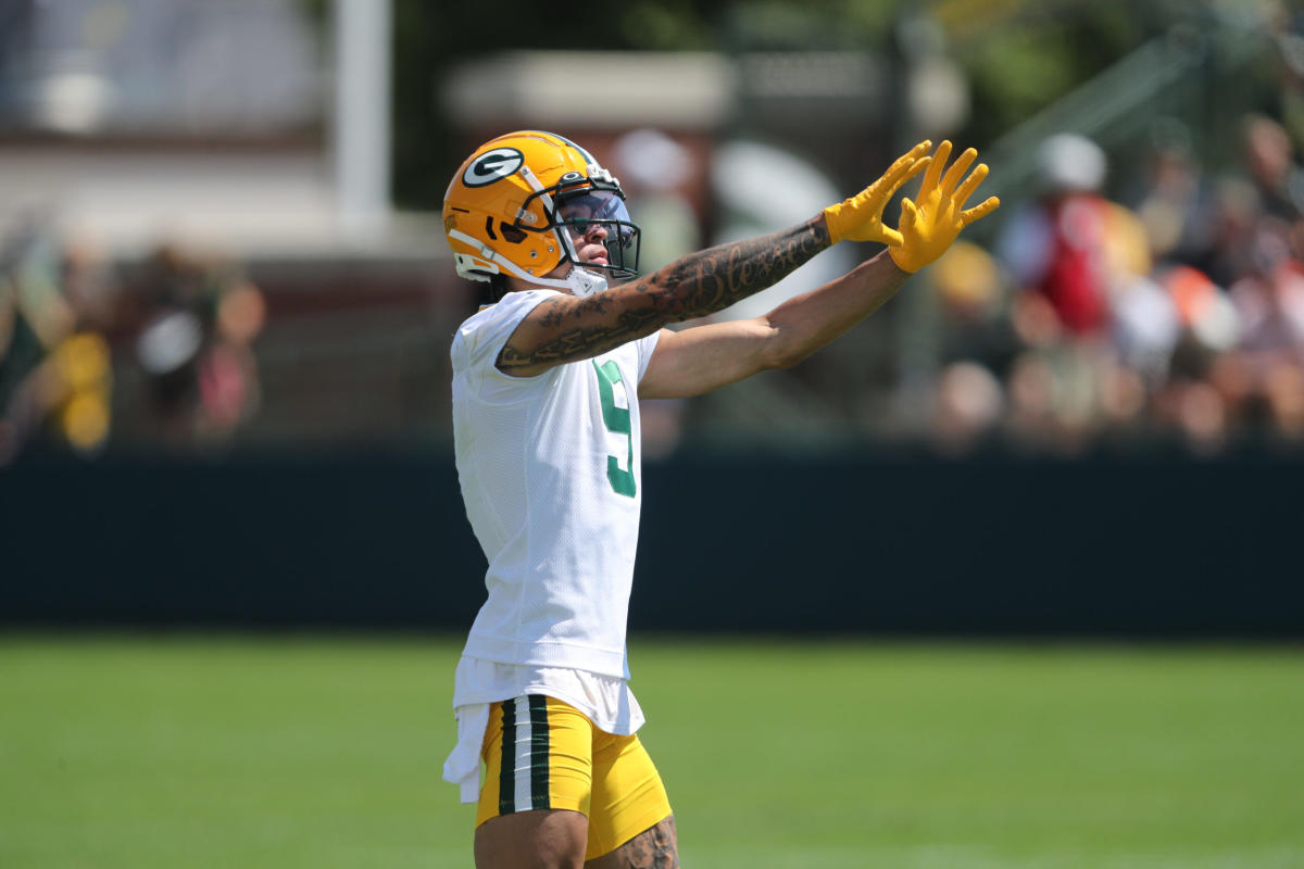 Green Bay Packers WR Christian Watson out Sunday against Chicago Bears:  LaFleur