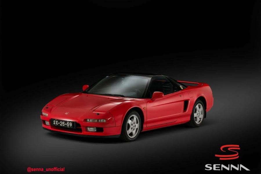 El Honda NSX de Ayrton Senna está a la venta