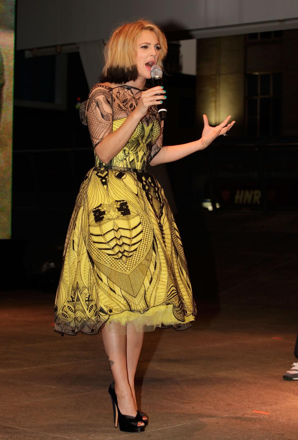 Director Drew Barrymore attends the "Whip It" Premiere at the Toronto International Film Festival on September 13, 2009.