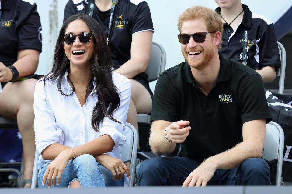 Prince Harry was smitten with Meghan after watching her TV show. Copyright: [Rex]