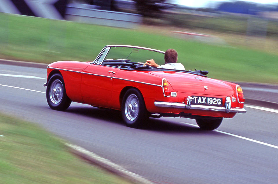 <p>British Leyland decided not to bother replacing the car, especially as most of its rivals were discontinued so that by the B’s demise in 1980, this living antique was the default sports car option. That’s why it led the classic car boom, until the <strong>Mazda MX-5</strong> came along and proved that, yes, wind-in-the-hair for two could actually be done really, really well…</p>