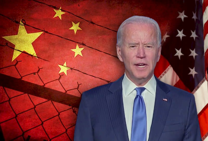 拜登 (合成圖/取材自Joe Biden FB)