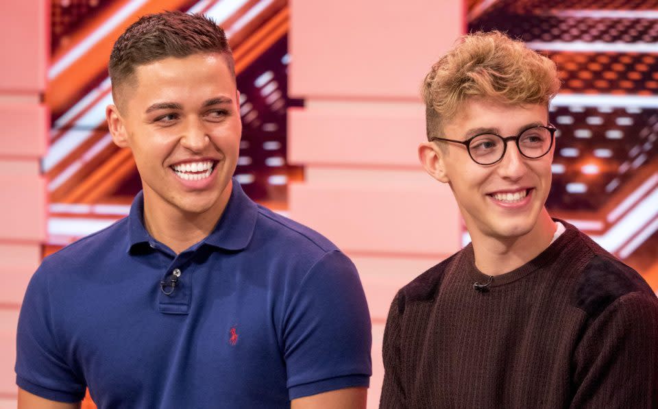 Jack and Joel also got the response at the weekend. Copyright: [ITV]