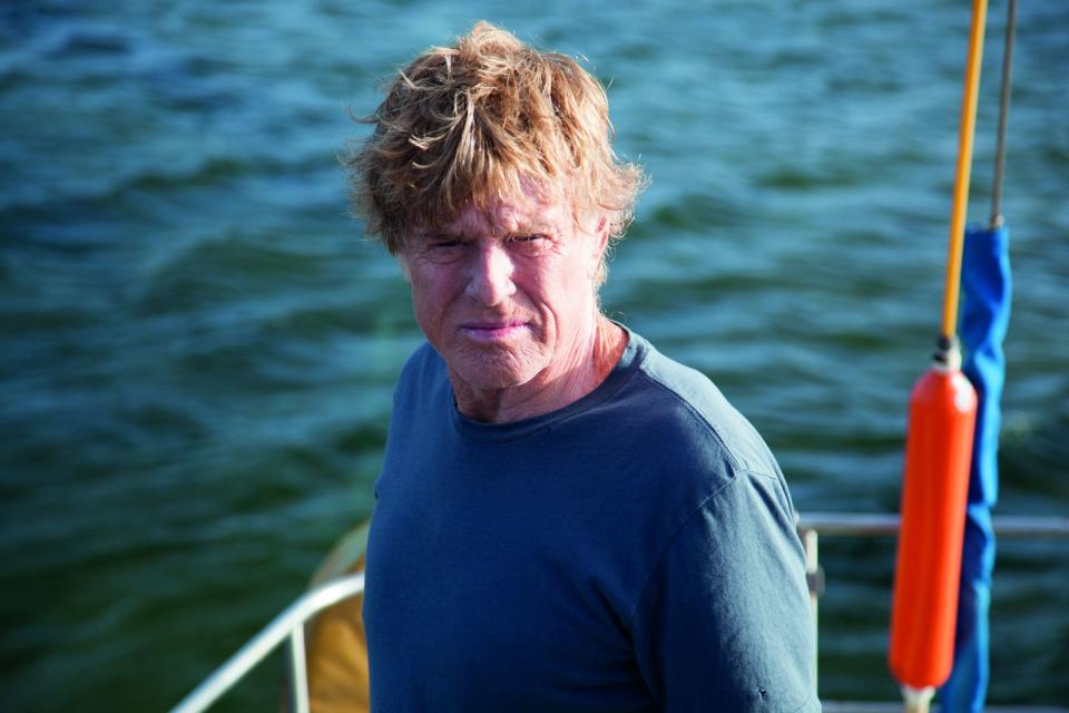 Der alte Mann und das Meer: Robert Redford kämpft in "All Is Lost" gegen die schiere Gewalt der Natur. (Bild: SquareOne / Universum)