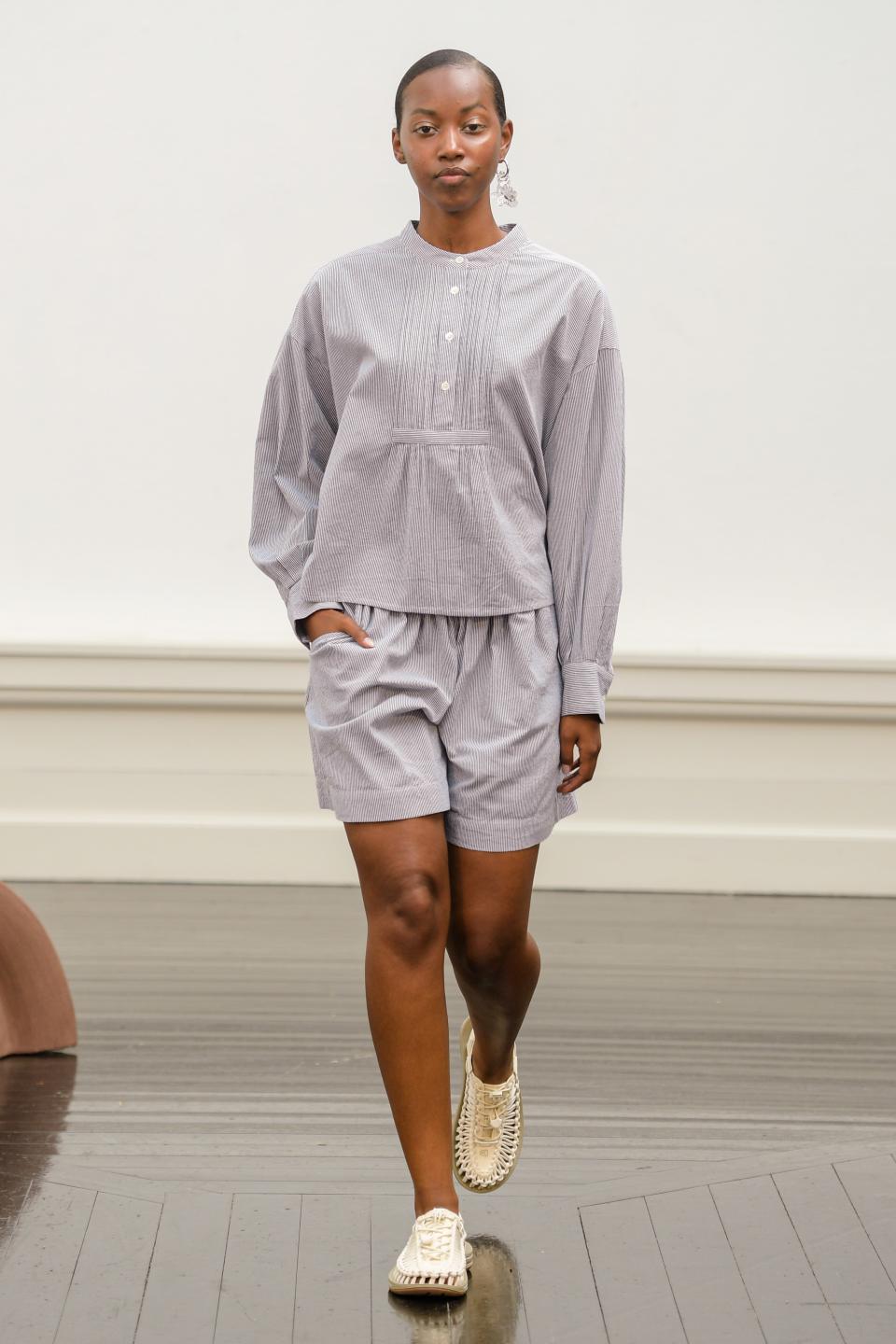 <cite class="credit">Skall Studio SS22. Photo by: James Cochrane. Courtesy of Copenhagen Fashion Week.</cite>