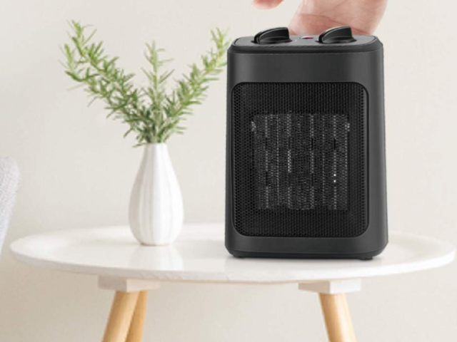 Stay Warm and Cozy All Winter Long with this Affordable Portable Space Heater