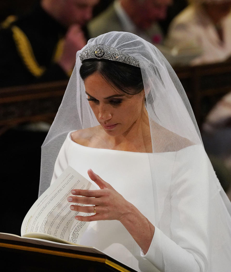 La robe de mariée de Meghan Markle