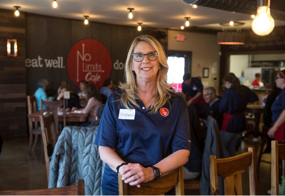 Stephanie Cartier and her family founded No Limits Cafe, a Middletown restaurant that employs and provides job training to adults with special needs.