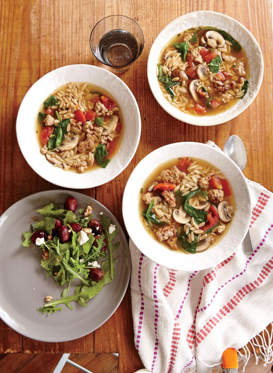 11. Italian Turkey and Orzo Soup