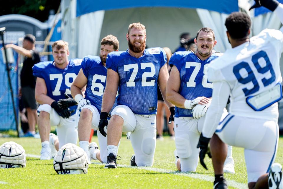 The Indianapolis Colts offensive line has not performed up to the standard in 2022 that it had established prior to this season.