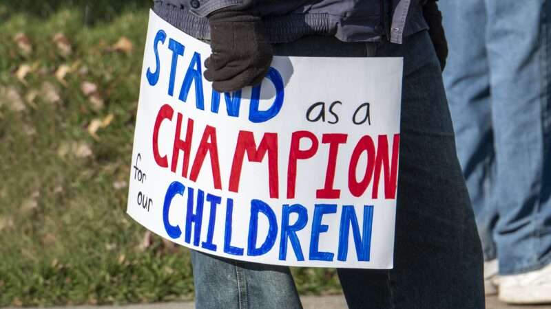 School choice protest