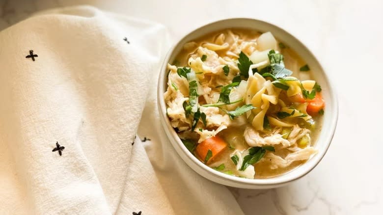 Chicken noodle soup