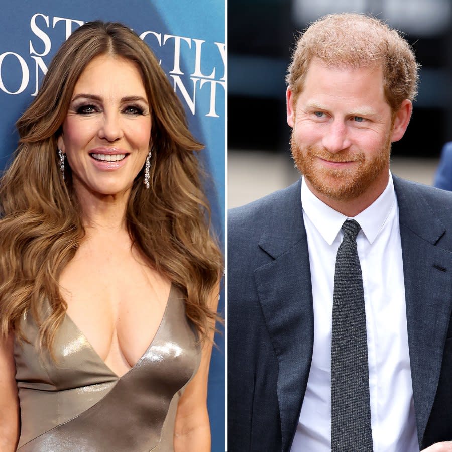 Elizabeth Hurley Weighs In on Rumors She Took Prince Harry Virginity