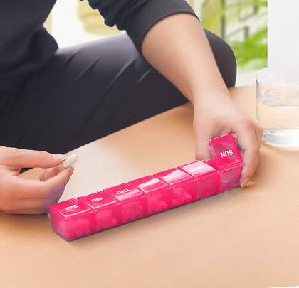 I’m far less likely to run out of meds when I use this pill organiser