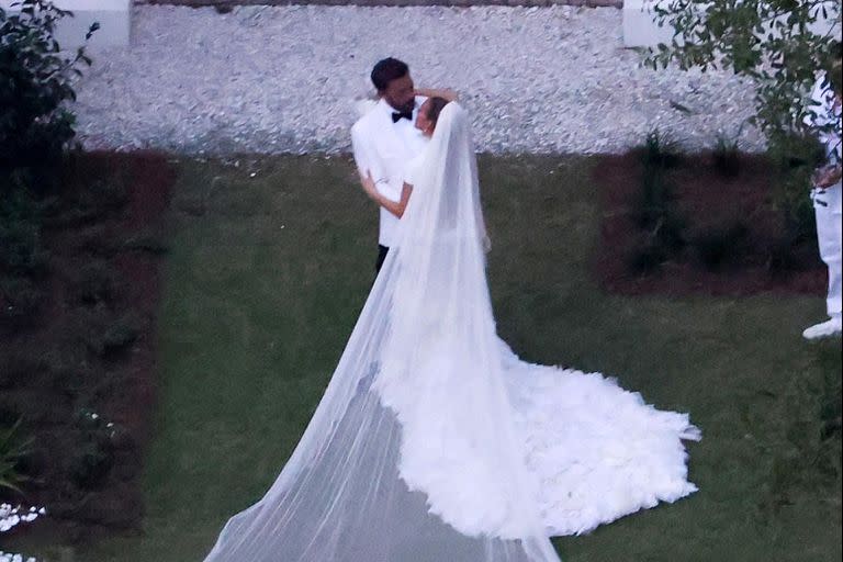 En fotos: toda la intimidad del casamiento de Jennifer Lopez y Ben Affleck