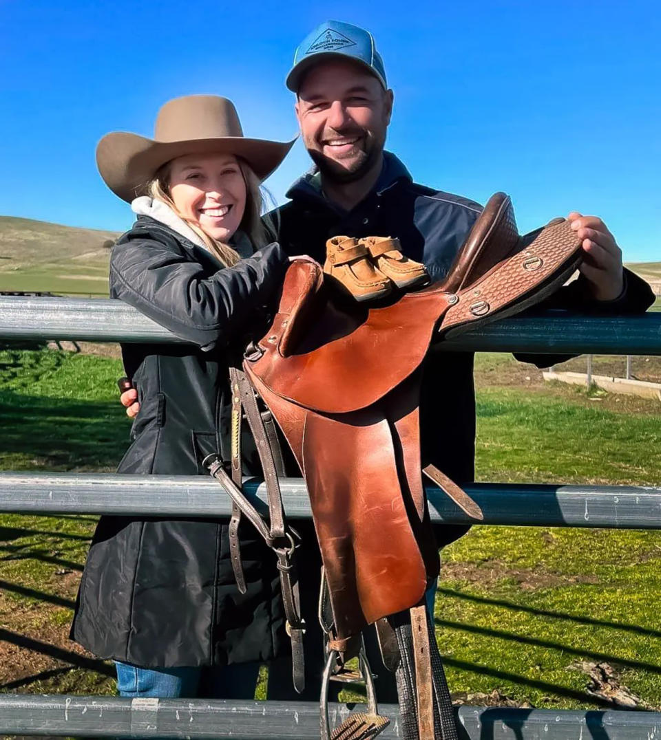 Farmer Wants A Wife's Clare and Brad