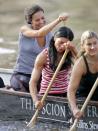 <p>Kate trained with the Sisterhood Cross Channel rowing team on the River Thames. This wasn't the first time she got <a href="https://www.townandcountrymag.com/society/tradition/a28646454/kate-middleton-kings-cup-disqualification-prince-william-wins/" rel="nofollow noopener" target="_blank" data-ylk="slk:competitive over a boat race;elm:context_link;itc:0;sec:content-canvas" class="link ">competitive over a boat race</a>.</p>