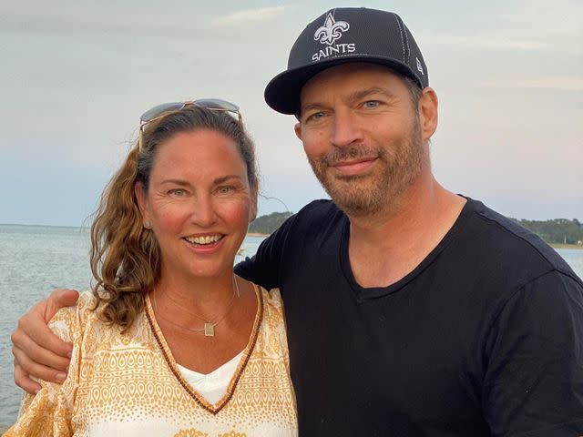 Harry Connick Jr. Instagram Harry Connick Jr. and Jill Goodacre in 2021.