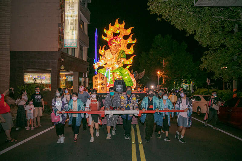 祭典燈車（圖片來源：台南旅遊網）