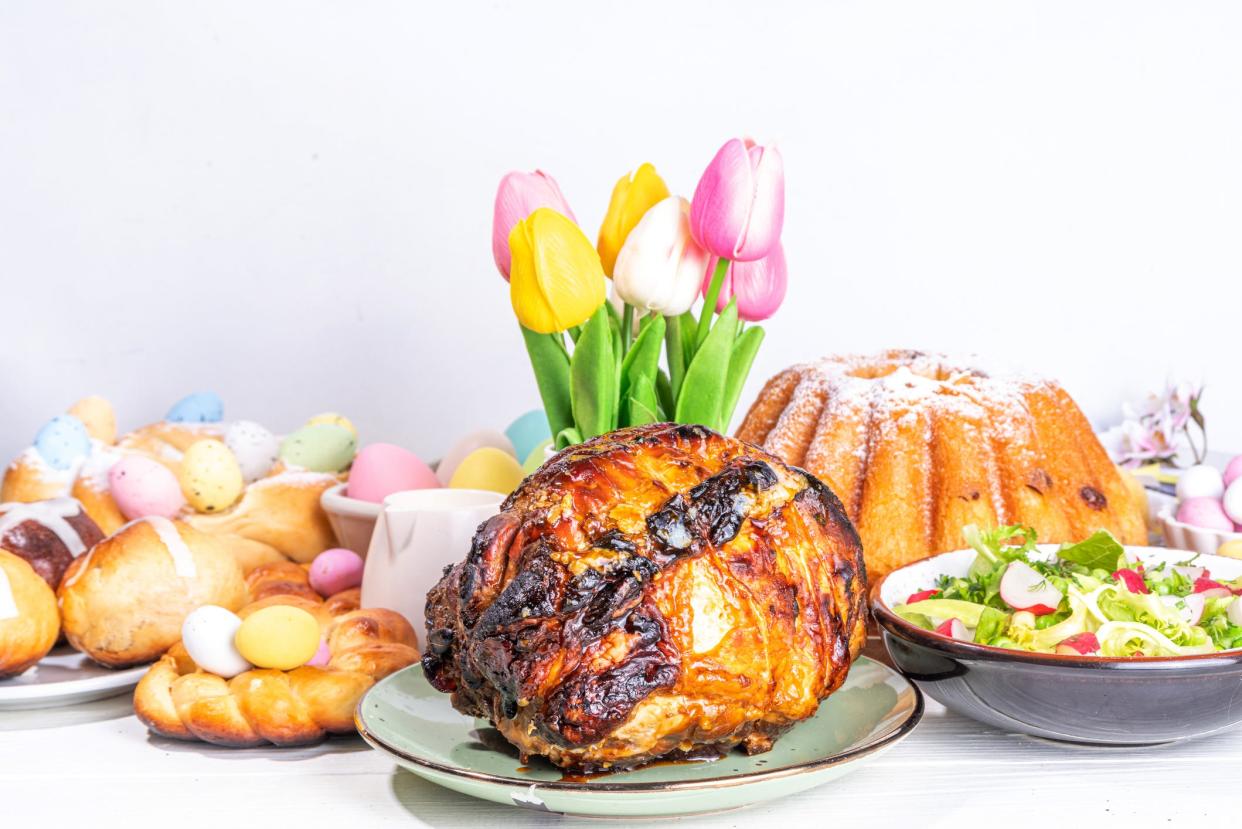 If you want to share an Easter meal with your pet, make sure what you're feeding them is safe.