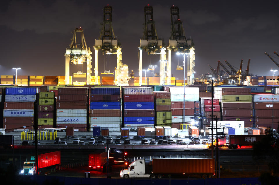 Image: Southern California Ports Work Through Night To Help Ease Congestion (Mario Tama / Getty Images file)