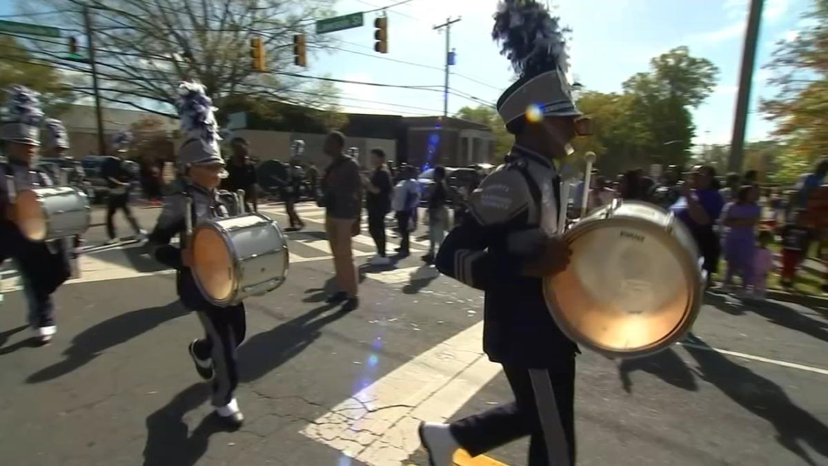 NCCU parade watchers see reminders to vote